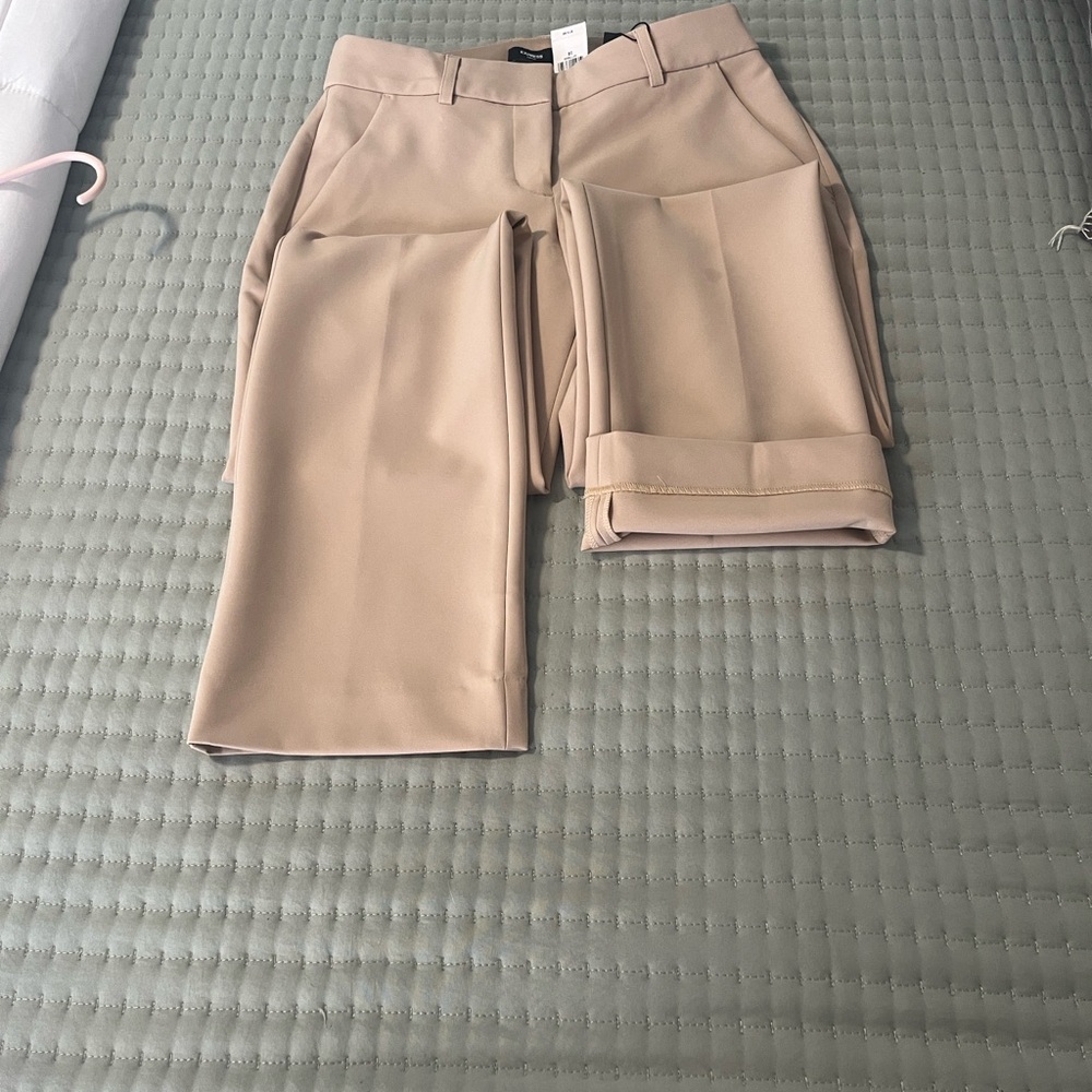 Express Boot Low Rise Chinos - Tan - Picture 13 of 15